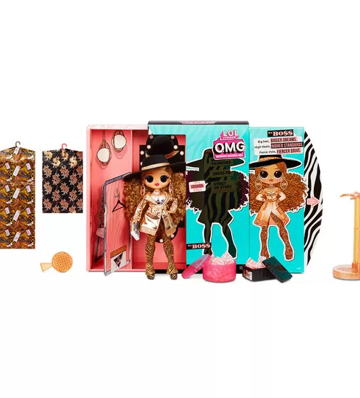 Игровой набор с куклой L.O.L. Surprise! серии O.M.G" S3 – Леди-Босс" - 567219_7.jpg - № 7