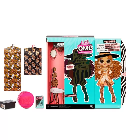 Игровой набор с куклой L.O.L. Surprise! серии O.M.G" S3 – Леди-Босс" - 567219_4.jpg - № 4