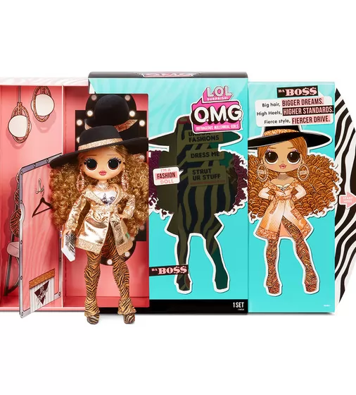 Игровой набор с куклой L.O.L. Surprise! серии O.M.G" S3 – Леди-Босс" - 567219_6.jpg - № 6