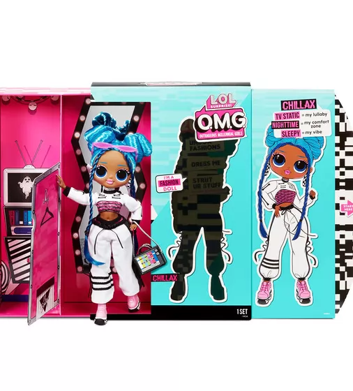 Игровой набор с куклой L.O.L. Surprise! серии O.M.G" S3 - Леди-Релакс" - 567165_6.jpg - № 6