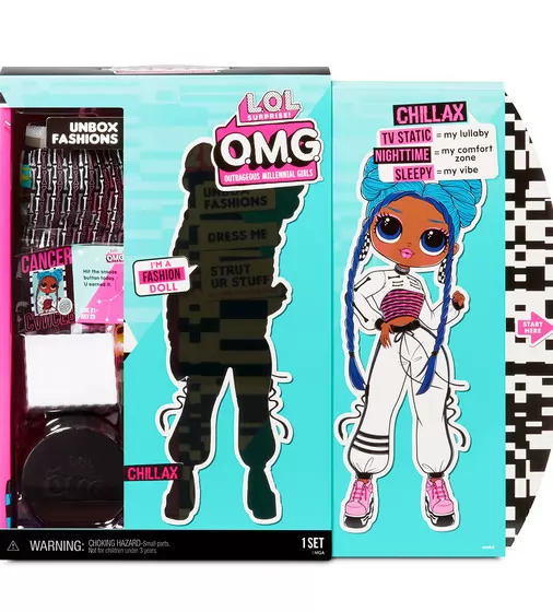 Игровой набор с куклой L.O.L. Surprise! серии O.M.G" S3 - Леди-Релакс" - 567165_3.jpg - № 3