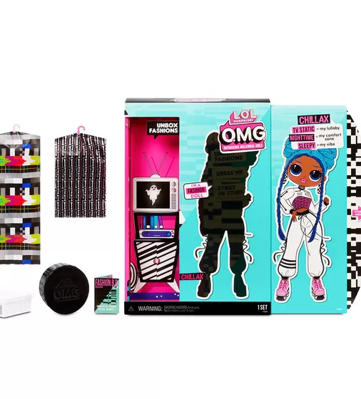 Игровой набор с куклой L.O.L. Surprise! серии O.M.G" S3 - Леди-Релакс" - 567165_4.jpg - № 4