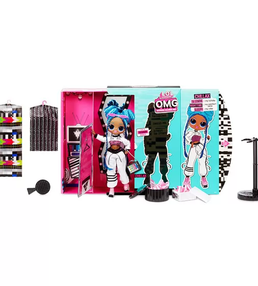 Игровой набор с куклой L.O.L. Surprise! серии O.M.G" S3 - Леди-Релакс" - 567165_7.jpg - № 7