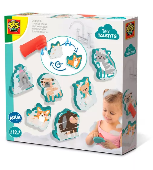 Набор для игры в ванной серии Tiny Talents" - Искупай собачек" - 13084S_1.jpg - № 1