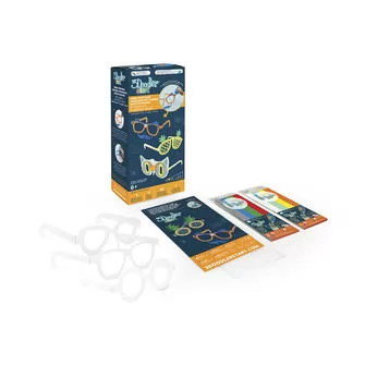 Набор Аксессуаров Для 3D-Ручки 3Doodler Start – Модные Очки (48 Стержней, 3 Шаблона, 1 Трафарет)