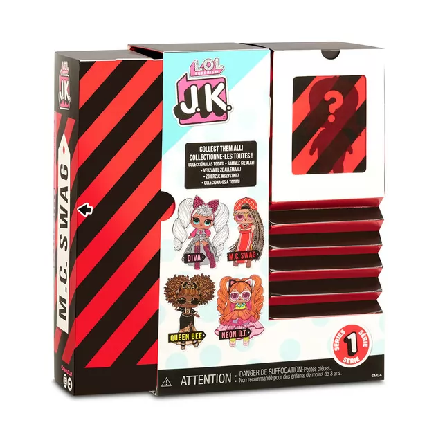 Игровой набор с куклой L.O.L. Surprise! серии J.K." - Леди-Dj"