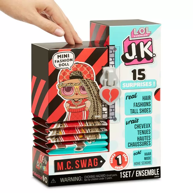 Игровой набор с куклой L.O.L. Surprise! серии J.K." - Леди-Dj"