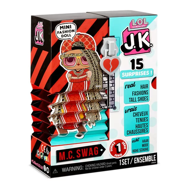 Игровой набор с куклой L.O.L. Surprise! серии J.K." - Леди-Dj"