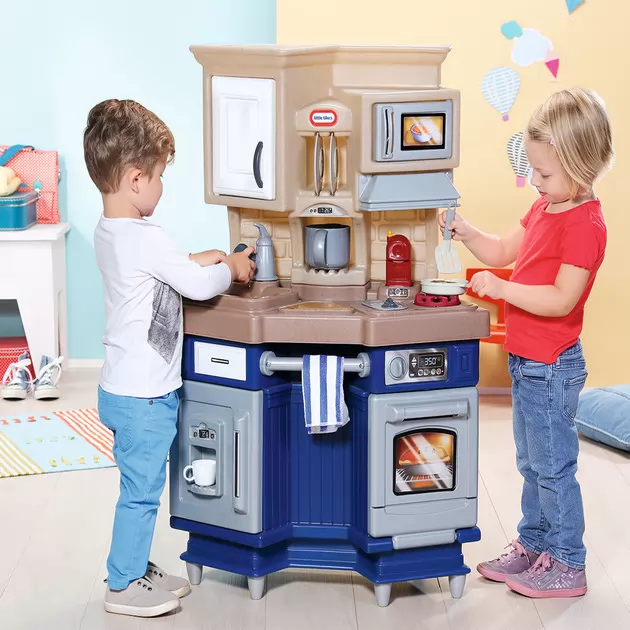 Игровой набор - Кухня Супершеф (синяя)