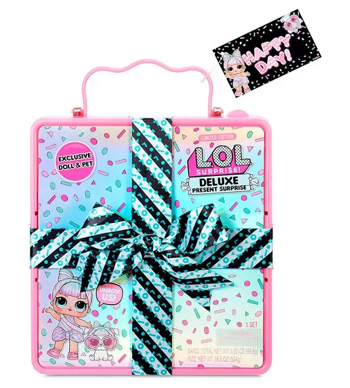 Игровой набор с экскл.куклой L.O.L. Surprise! серии Present Surprise" - Суперподарок (розовый)" - 570691_1.jpg - № 1