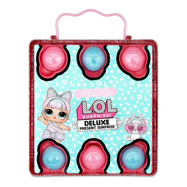 Игровой набор с экскл.куклой L.O.L. Surprise! серии Present Surprise" - Суперподарок (розовый)"