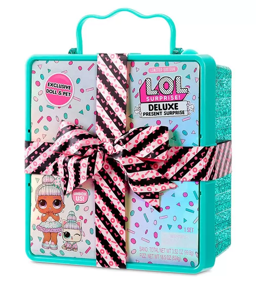 Игровой набор с экскл.куклой L.O.L. Surprise!  серии Present Surprise" - Суперподарок (бирюзовый)" - 570707_2.jpg - № 2
