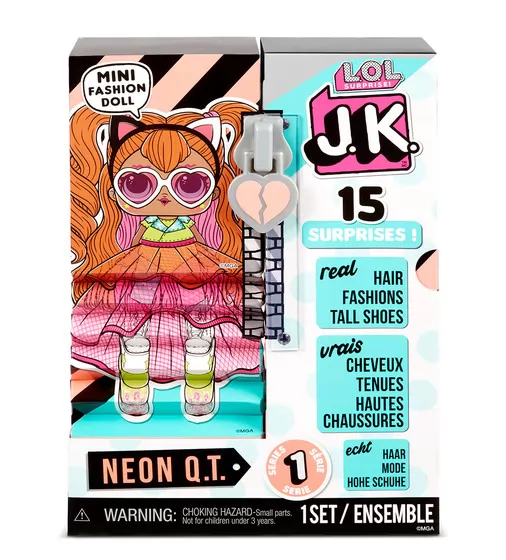 Игровой набор с куклой L.O.L. Surprise! серии J.K." - Леди-Неон" - 570776_11.jpg - № 11