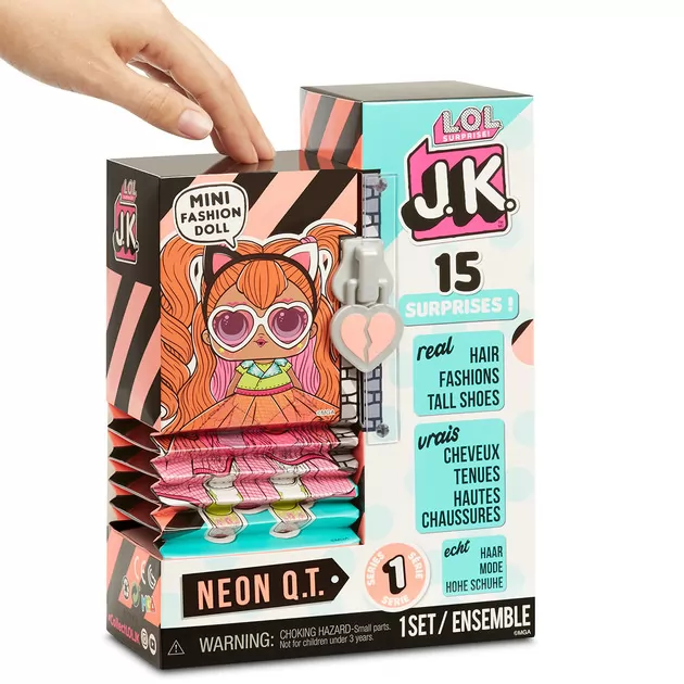 Игровой набор с куклой L.O.L. Surprise! серии J.K." - Леди-Неон"