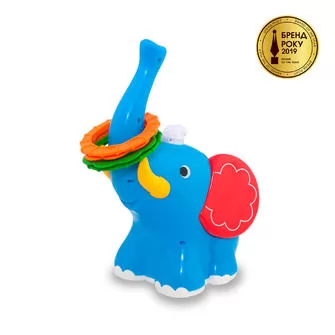 Игрушка-Кольцеброс - Ловкий Слоненок