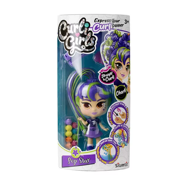 Игровой набор с куклой Curligirls - Поп-звезда Чарли