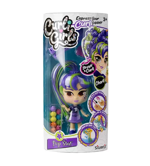 Игровой набор с куклой Curligirls - Поп-звезда Чарли - 82092_5.jpg - № 5