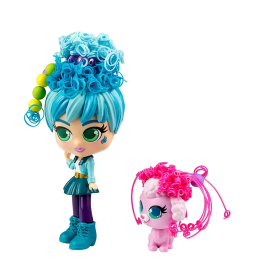 Игровой набор с куклой и питомцем Curligirls - Путешественница Адэли и Фиджи - 82096_3.jpg - № 3