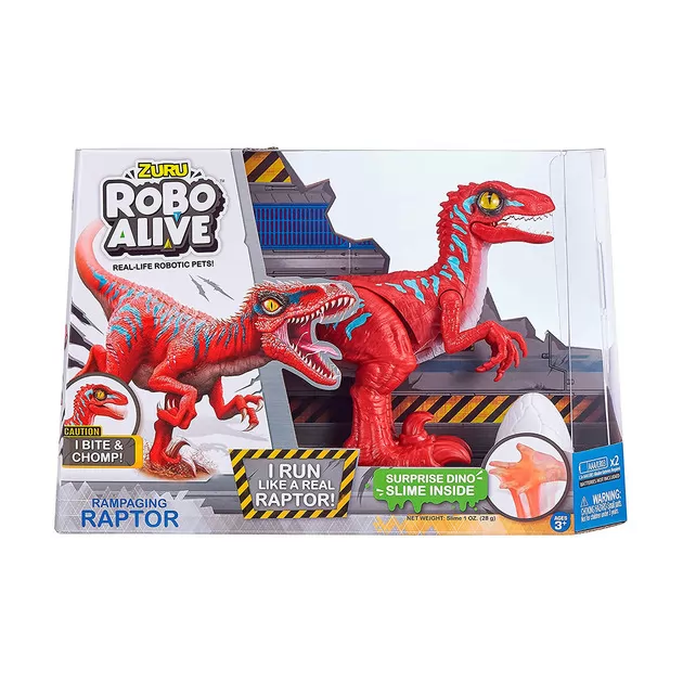 Интерактивнаяигрушка  Robo Alive  - Красный велоцираптор