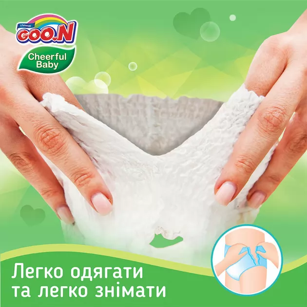 Трусики-подгузники Cheerful Baby для детей (M, 6-11 кг, унисекс, 54 шт)