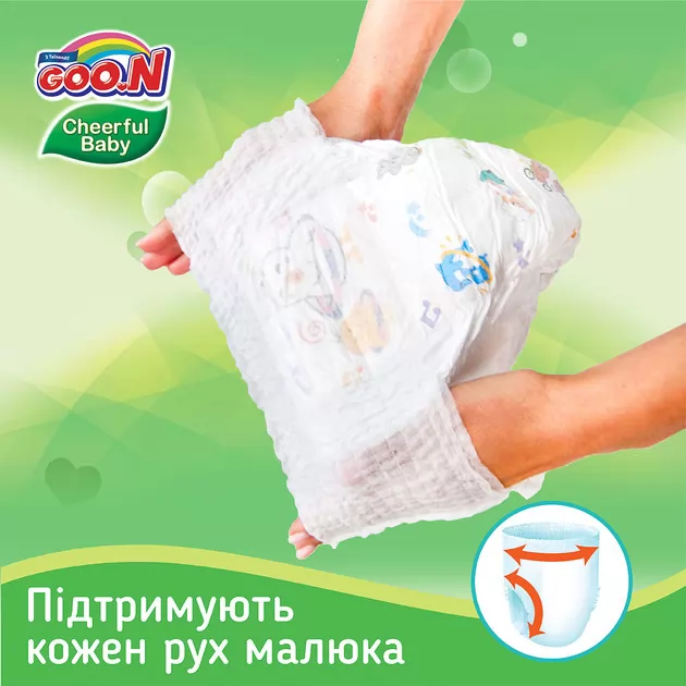 Трусики-подгузники Cheerful Baby для детей (L, 8-14 кг, унисекс, 48 шт)