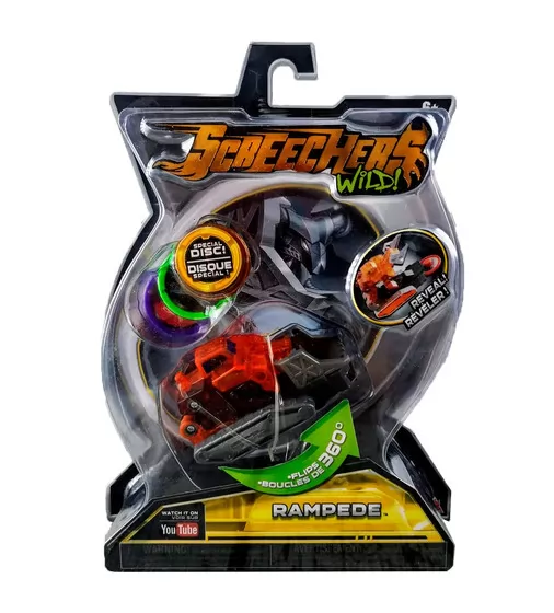 Машинка-трансформер SCREECHERS WILD! L 2 – РАМПИД - EU683224_4.jpg - № 4