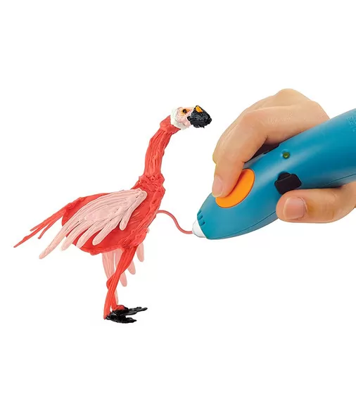3D-ручка 3Doodler Start для детского творчества - КРЕАТИВ (48 стержней, синяя) - 3DS-ESST-MULTI-R-17_7.jpg - № 7