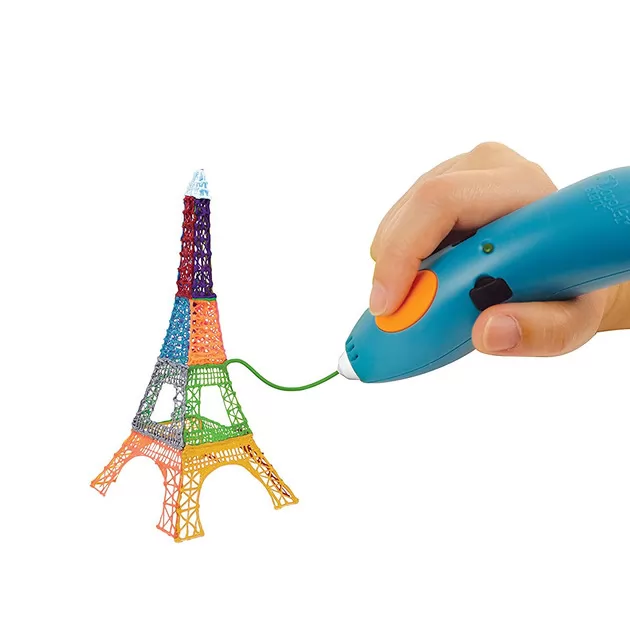 3D-ручка 3Doodler Start для детского творчества - КРЕАТИВ (48 стержней, синяя)
