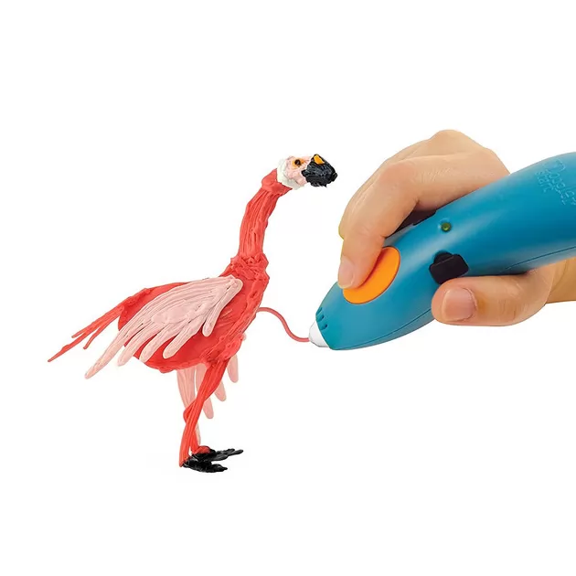 3D-ручка 3Doodler Start для детского творчества - КРЕАТИВ (48 стержней, синяя)