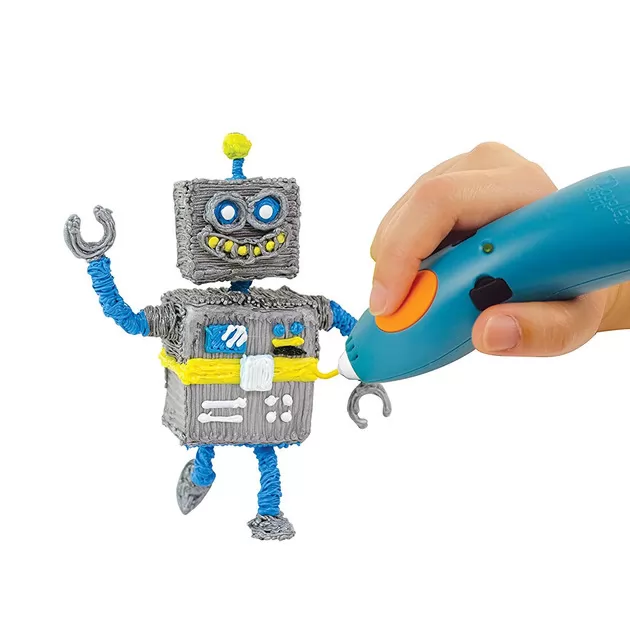 3D-ручка 3Doodler Start для детского творчества - КРЕАТИВ (48 стержней, синяя)