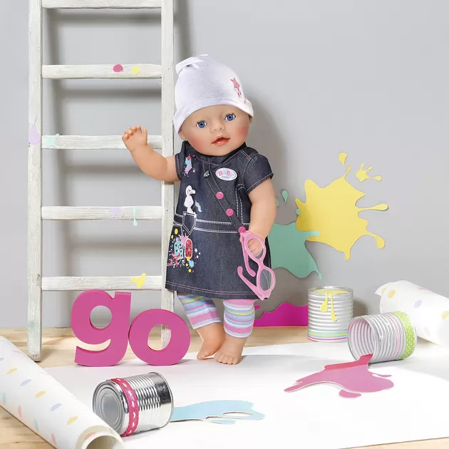 Набор Одежды Для Куклы Baby Born - Джинсовое Настроение