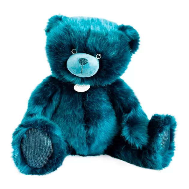 Мягкая игрушка Doudou – Медвежонок темно-бирюзовий (60 cm)