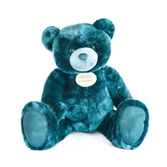 Мягкая игрушка Doudou – Медвежонок темно-бирюзовий (200 cm)