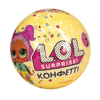 Игровой набор с куклой L.O.L. S3 - КОНФЕТТИ