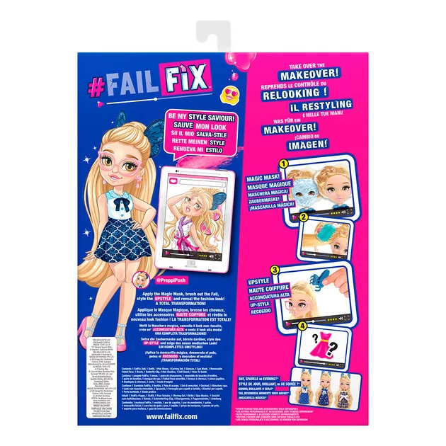 Игровой набор с куклой Failfix - Школьница