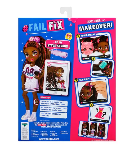 Игровой набор с куклой Failfix - Танцовщица - 12814_4.jpg - № 4