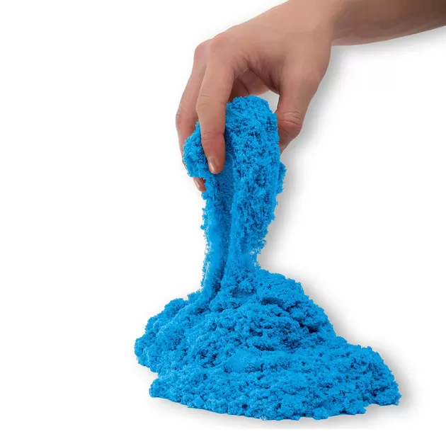Песок для детского творчества - KINETIC SAND COLOUR (синий, 907 g)