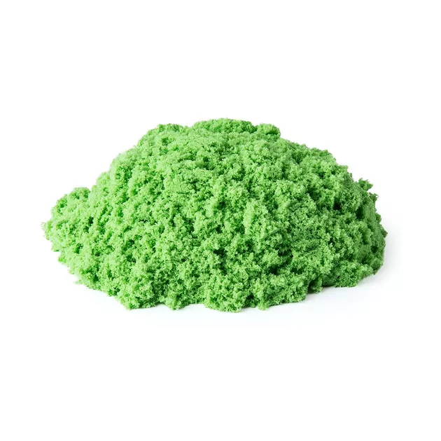 Песок для детского творчества - KINETIC SAND COLOUR (зеленый, 907 g)