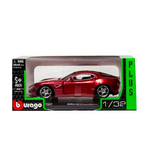 Автомодель - Alfa 8C Competizione (2007) (ассорти красный металлик, 1:32) - 18-43004_9.jpg - № 9