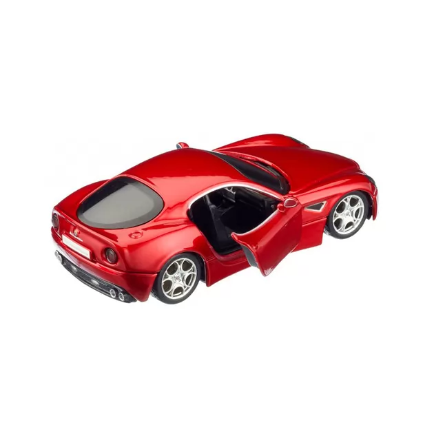 Автомодель - Alfa 8C Competizione (2007) (ассорти красный металлик, 1:32)