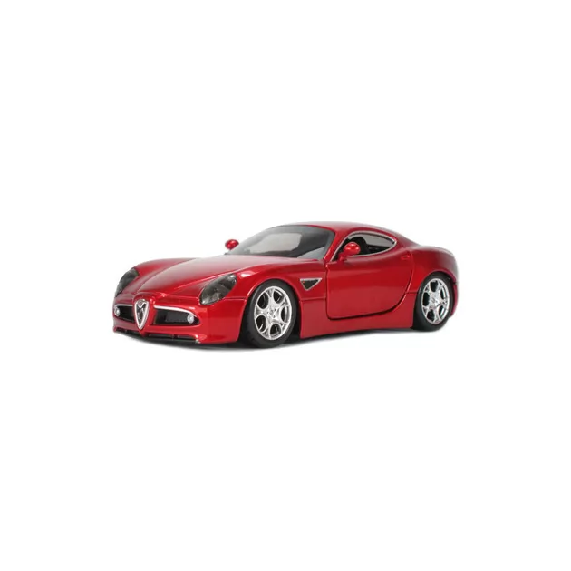 Автомодель - Alfa 8C Competizione (2007) (ассорти красный металлик, 1:32)