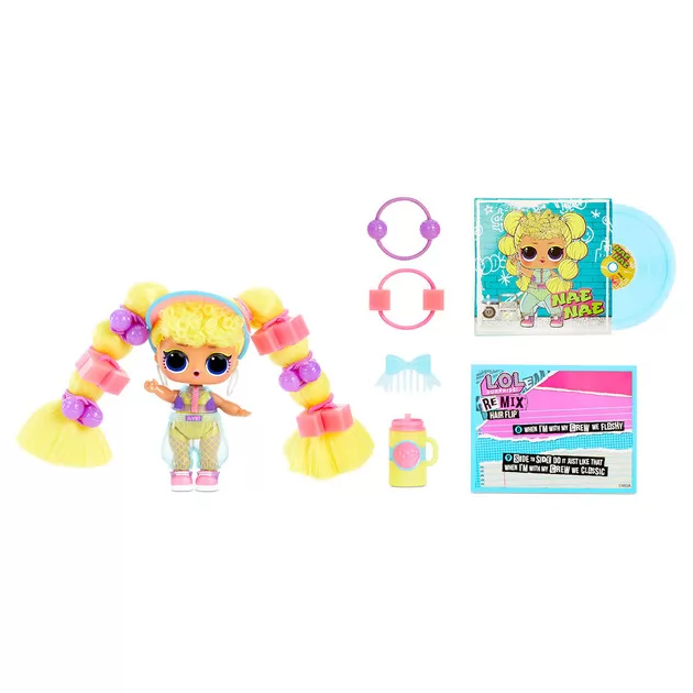 Игровой набор L.O.L SURPRISE! W1 серии Remix Hairflip" - Музыкальный сюрприз"