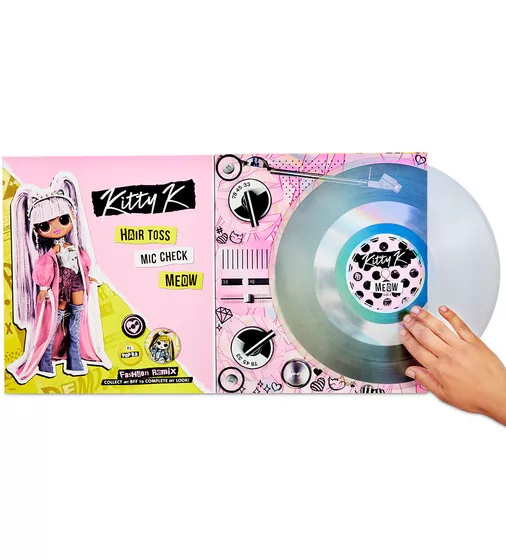 Игровой набор с куклой L.O.L. Surprise! серии O.M.G. Remix"- Королева Китти" - 567240_6.jpg - № 6