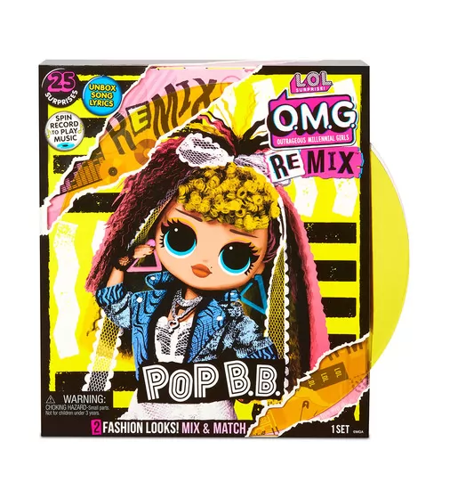 Игровой набор с куклой L.O.L. Surprise! серии O.M.G. Remix" - Диско-Леди" - 567257_1.jpg - № 1