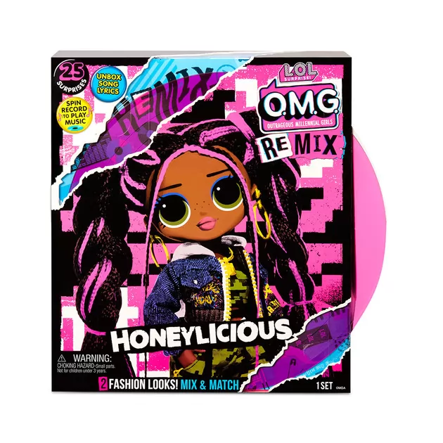 Игровой набор с куклой L.O.L. Surprise! серии O.M.G. Remix" - Милашка"