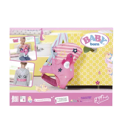 Рюкзак-Кенгуру Для Куклы Baby Born new - 824443_2.jpg - № 2