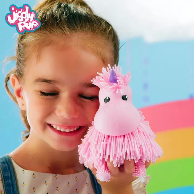 Интерактивная игрушка Jiggly Pup - Волшебный единорог (розовый)