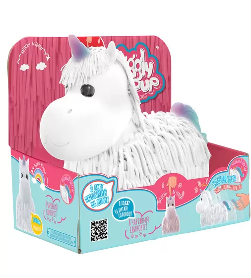 Интерактивная игрушка Jiggly Pup - Волшебный единорог (белый) - JP002-WB-WH_6.jpg - № 6