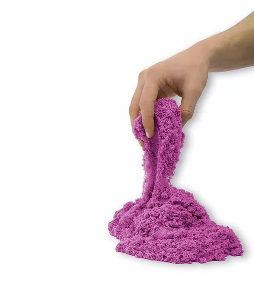 Песок Для Детского Творчества - Kinetic Sand Neon  (Фиолетовый) - 71401P-1_3.jpg - № 3