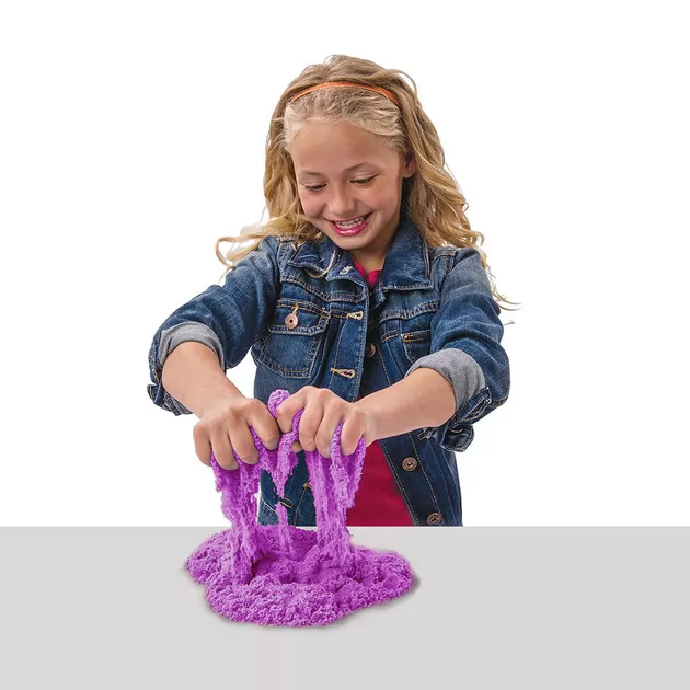 Песок Для Детского Творчества - Kinetic Sand Neon  (Фиолетовый)